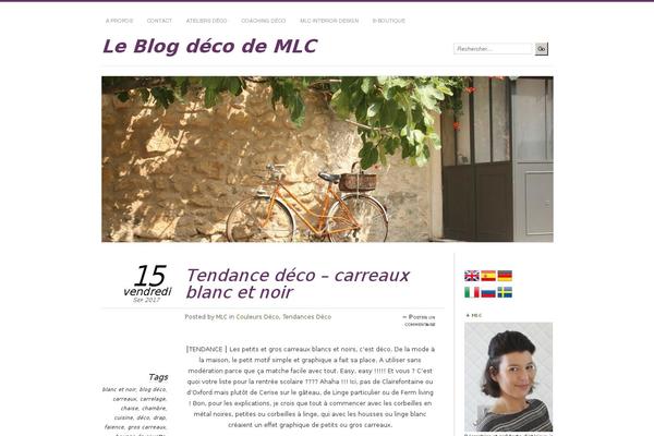 Mint theme site design template sample
