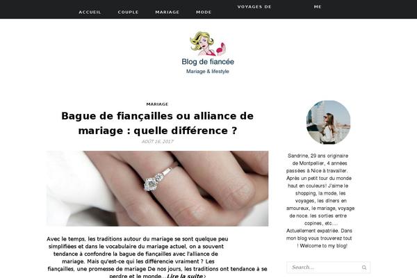leblogdefiancee.com site used Newyork