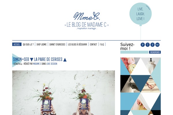 Harlowe theme site design template sample