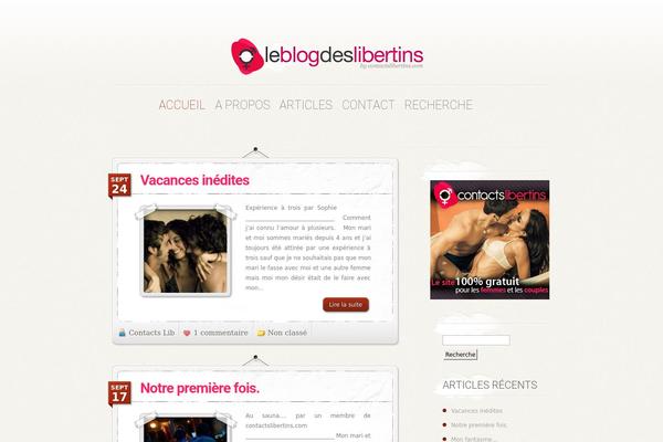 Personalpress theme site design template sample