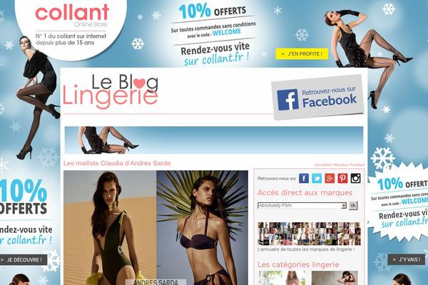lebloglingerie.com site used L