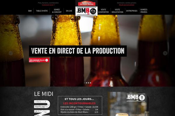 Bmb theme site design template sample