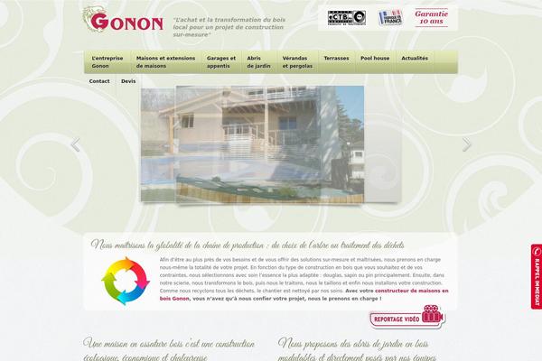 leboisgonon.com site used Boosteo