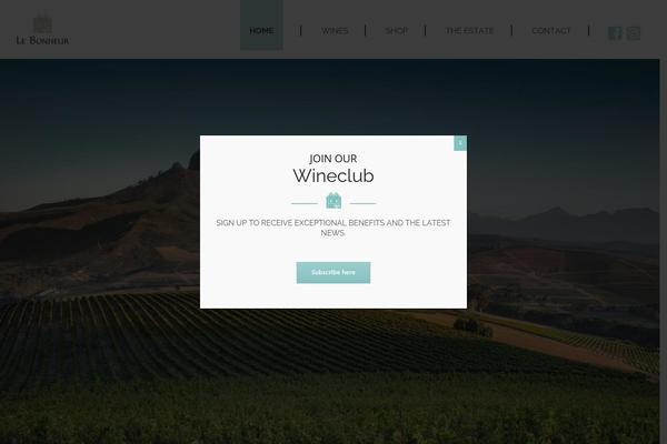 lebonheur.co.za site used Synergia