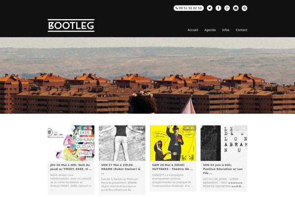 Stack theme site design template sample