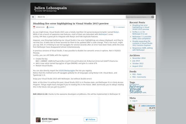 iNove theme site design template sample