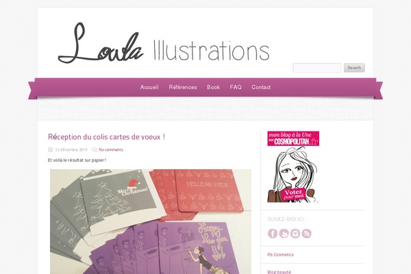 Delicacy theme site design template sample