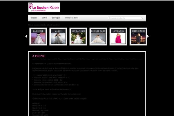 Mazine theme site design template sample