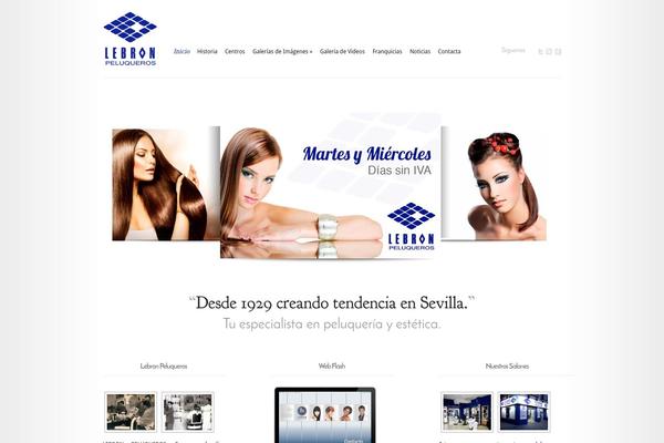 Modest theme site design template sample
