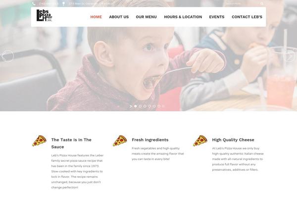 Site using Qode-restaurant plugin