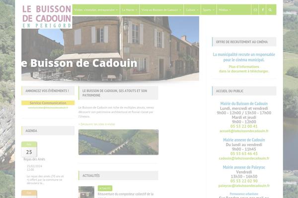 Fraction theme site design template sample
