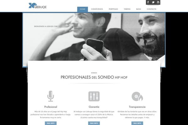 Thu theme site design template sample
