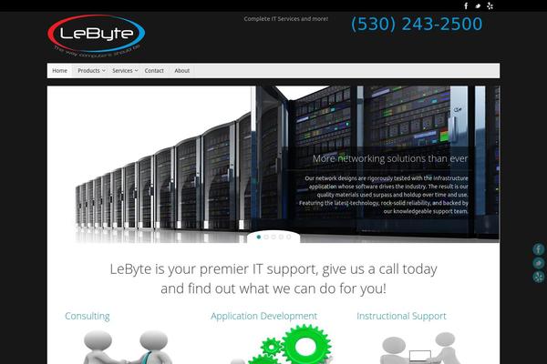 Tempera theme site design template sample