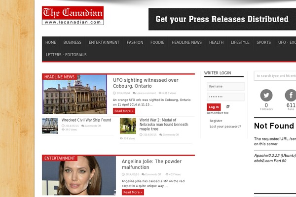 Site using Ultimate Tabbed Widgets plugin