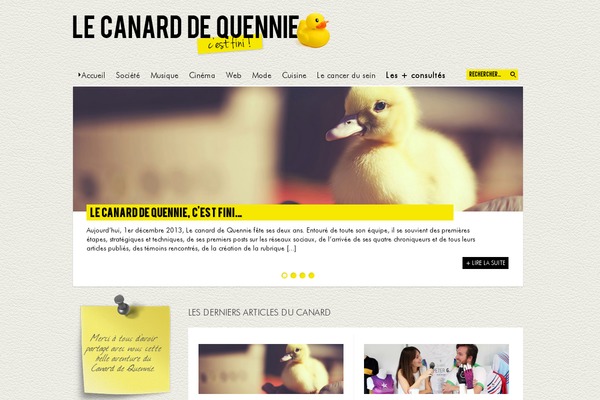 lecanarddequennie.com site used Lecanarddequennie1.0