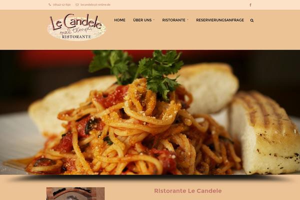 lecandele.de site used Capella