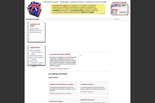 leccionesdeingles.net site used Leccionesdeingles