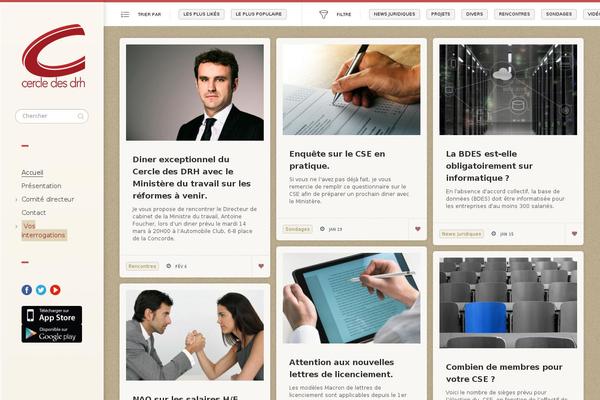 Site using Zilla-social plugin