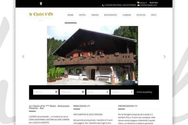 Soho Hotel theme site design template sample