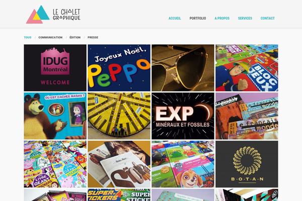 Marble theme site design template sample
