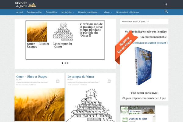 Bliss theme site design template sample