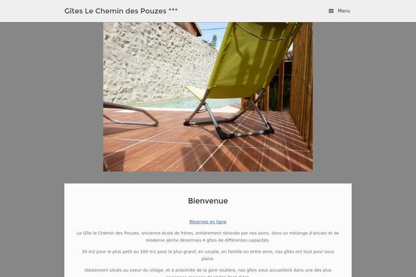 Influence theme site design template sample