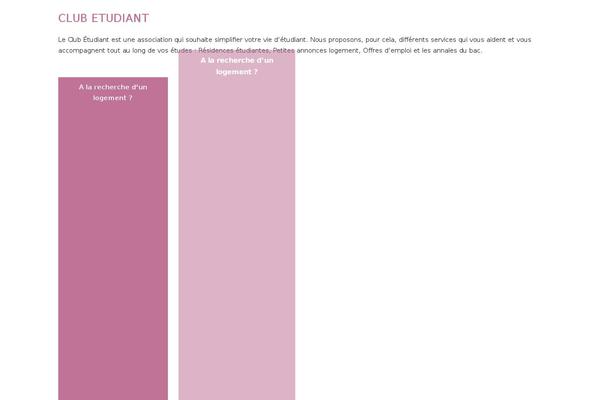 Geode theme site design template sample