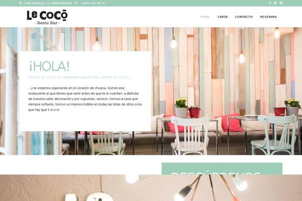 Grandrestaurant theme site design template sample