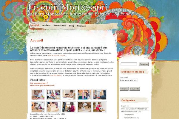 Matala theme site design template sample