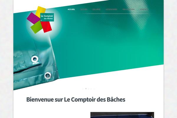 Extent-wp theme site design template sample