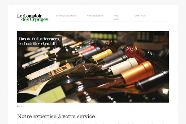 lecomptoirdescepages.fr site used Mono