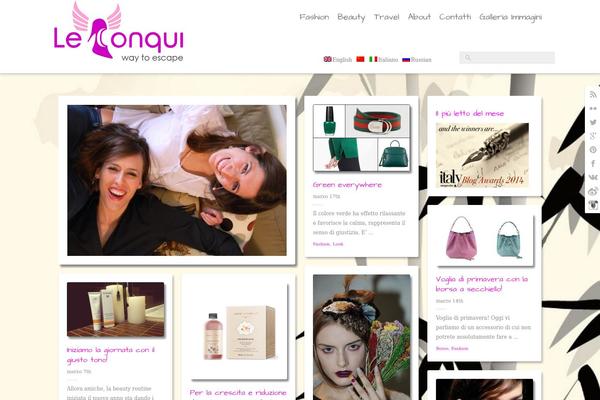 Blogphix theme site design template sample