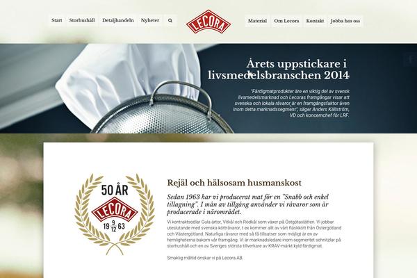 lecora.se site used Salient-2