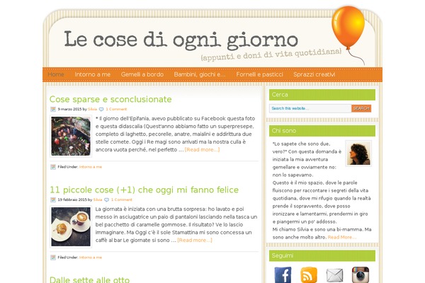 lecosediognigiorno.it site used Lifestyle