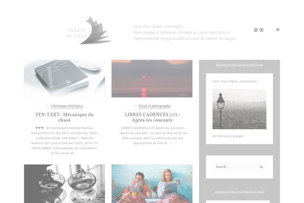 Amanda theme site design template sample