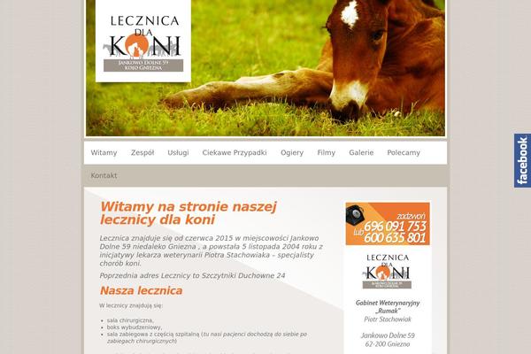 lecznica-koni.pl site used Lecznica_koni