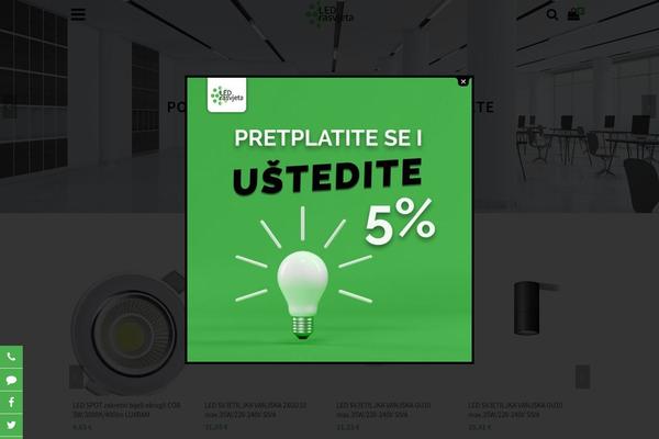 Ascend theme site design template sample