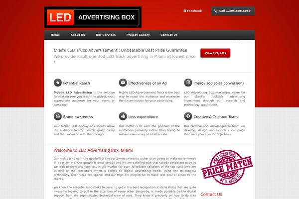 Nexus theme site design template sample