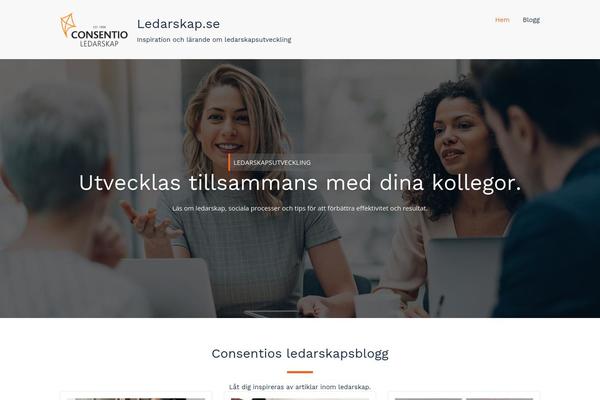 Site using Spice-post-slider plugin