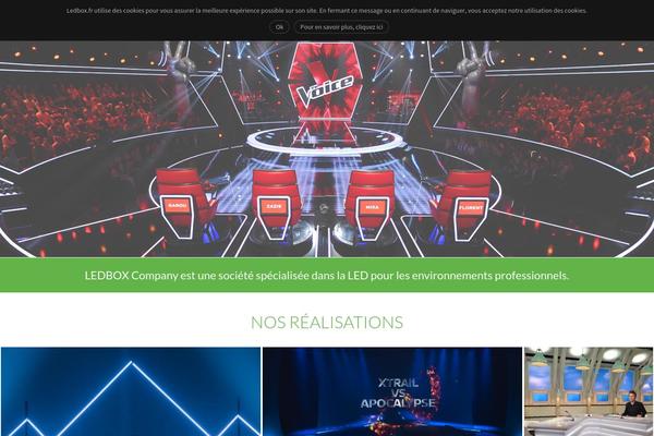 Cardinal Child theme site design template sample