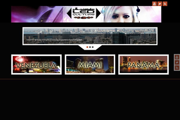 Parabola theme site design template sample