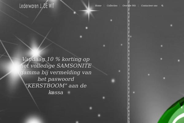 Nouveau theme site design template sample