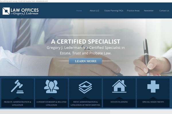 ledermanlawgroup.com site used Lawyer-1.16