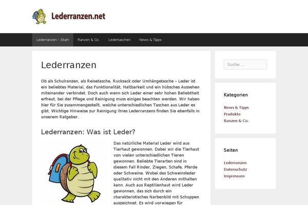 MH Purity lite theme site design template sample