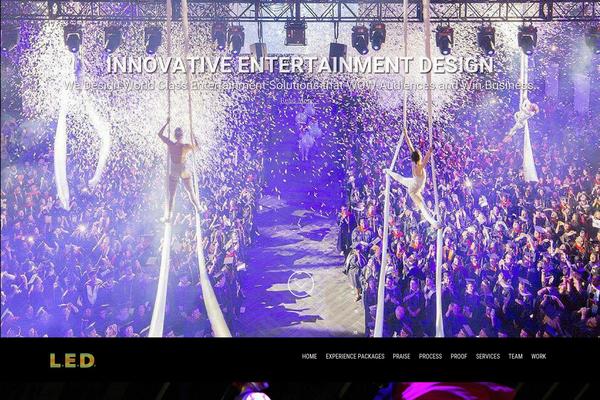 ledexperience.biz site used Skt-black-pro