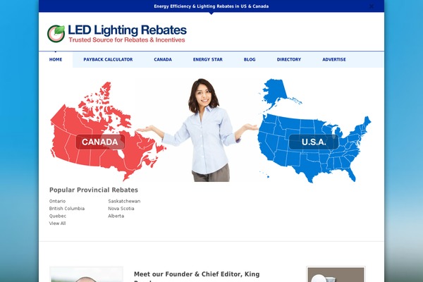 ledlightingrebates.com site used Ledlightingrebates