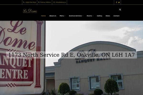 Capella theme site design template sample