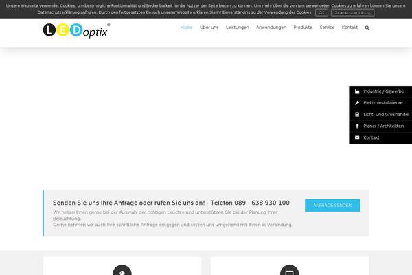 Site using CodeFlavors floating menu plugin