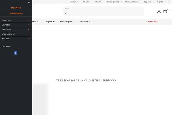 Porto theme site design template sample