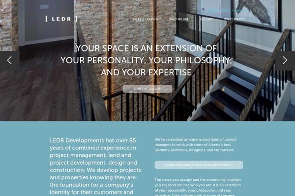 Site using Envato-flex-slider plugin
